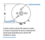 Termotanque a Gas Natural 189 litros