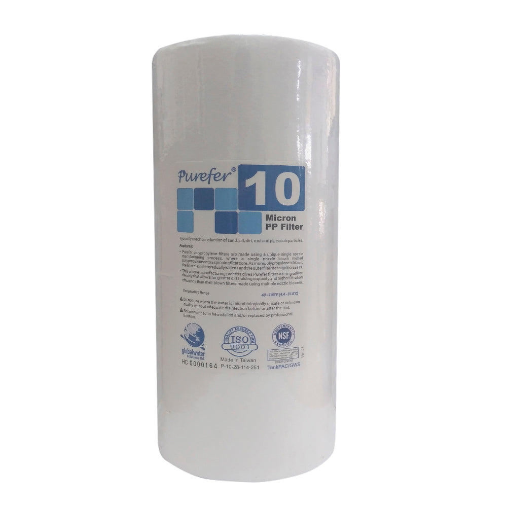 Filtro de Polipropileno 10 Micrones 10" - T082-G003803