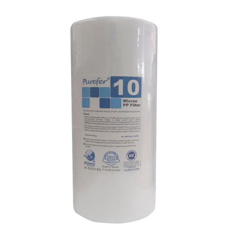 Filtro de Polipropileno 10 Micrones 10" - T082-G003803