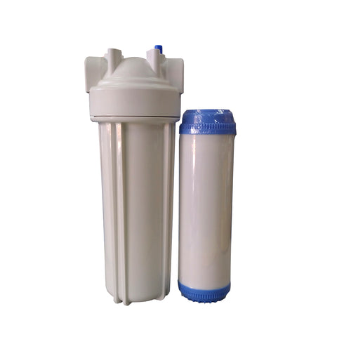 KIT de Carcasa + Filtro de Carbón Granulado 10"