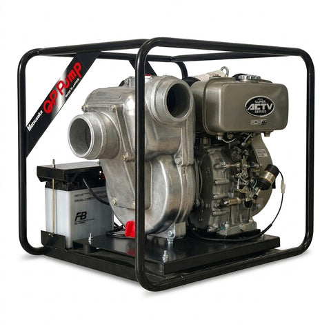 Motobomba a diesel Alta Presión 4" QP 402SLD - T026400HM