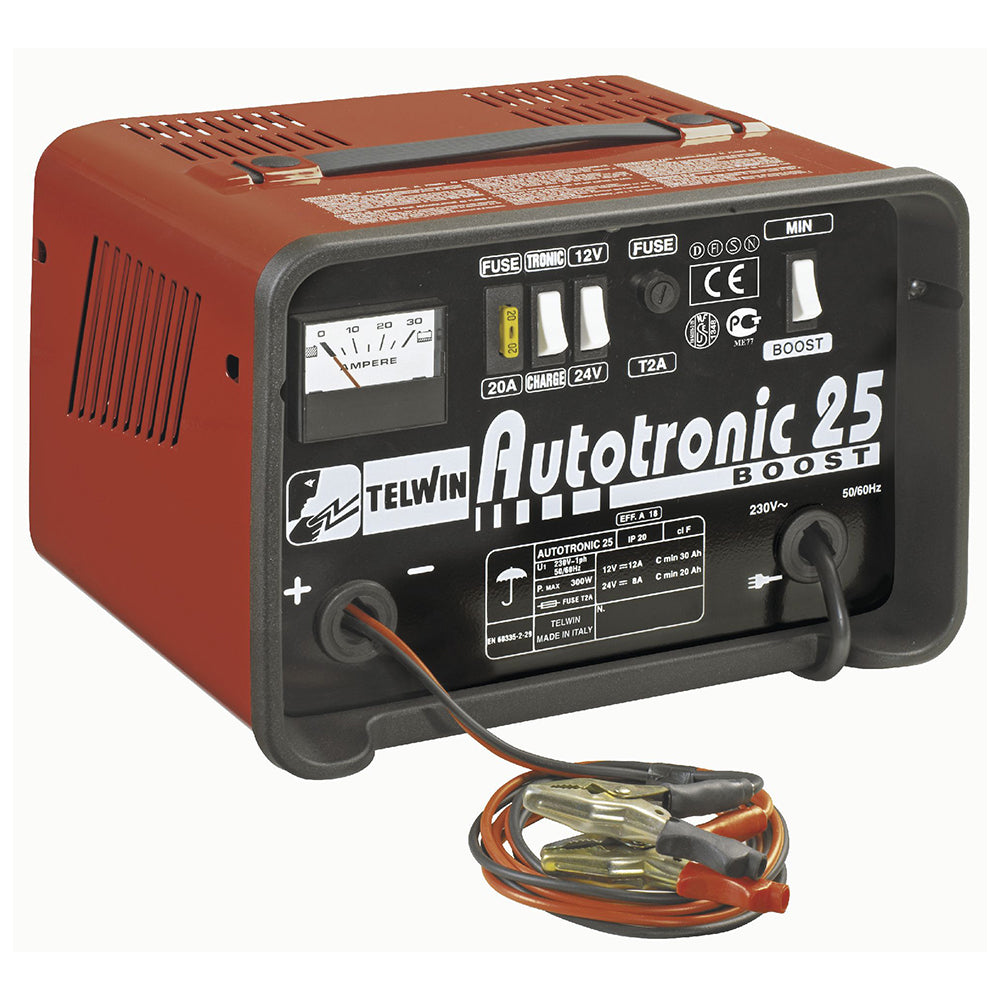 Cargador de bateria Autotronic 25 BOOST 230V 12V/24V – Agsa Bolivia