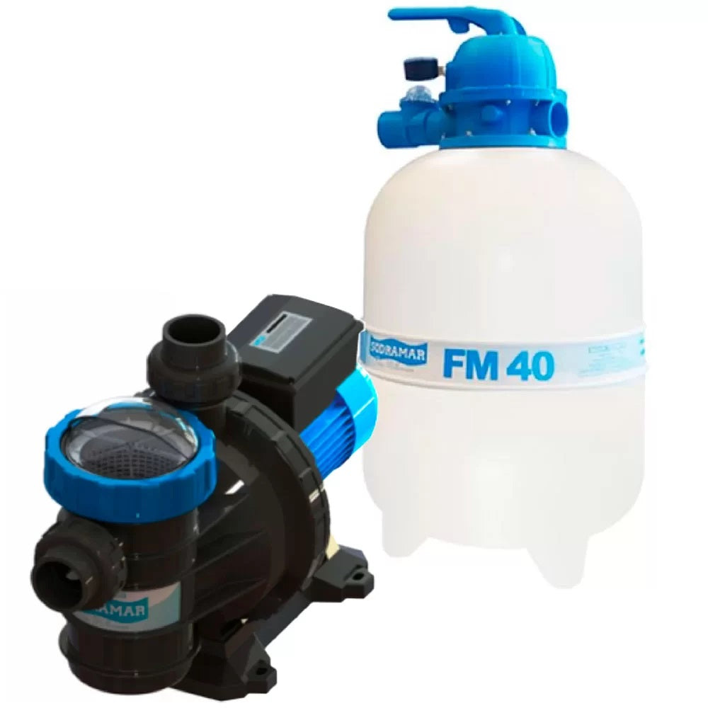 Bomba para piscina 0.5HP  BMC-50/FM40