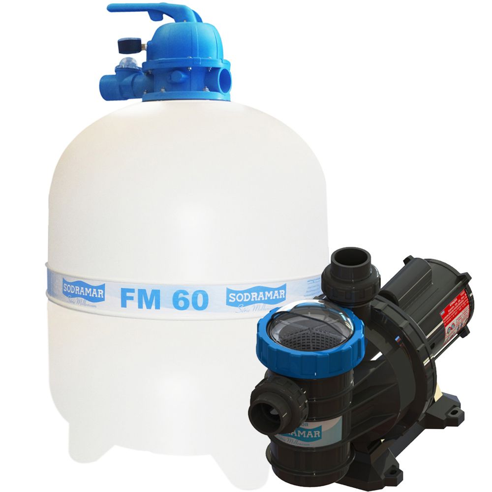 Bomba para piscina 1 HP  BMC-100/FM60