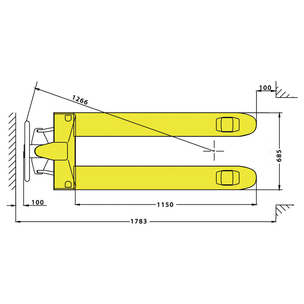 Transpaleta  MTP 3.0